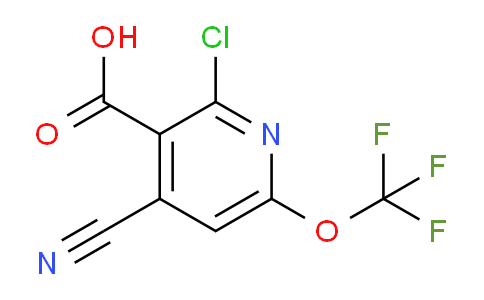 AM185804 | 1806111-06-7 | 2-Chloro-4-cyano-6-(trifluoromethoxy)pyridine-3-carboxylic acid