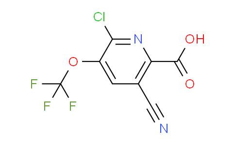 AM185806 | 1803685-07-5 | 2-Chloro-5-cyano-3-(trifluoromethoxy)pyridine-6-carboxylic acid