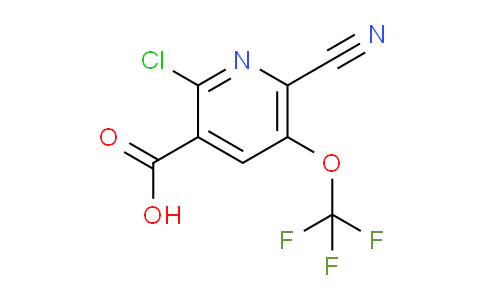 AM185810 | 1803908-76-0 | 2-Chloro-6-cyano-5-(trifluoromethoxy)pyridine-3-carboxylic acid