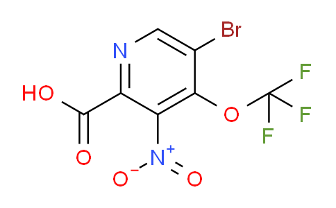 AM185814 | 1806126-19-1 | 5-Bromo-3-nitro-4-(trifluoromethoxy)pyridine-2-carboxylic acid