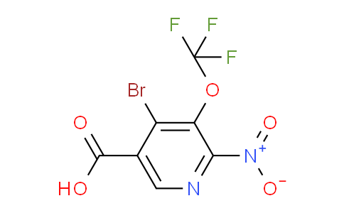 AM185815 | 1806187-88-1 | 4-Bromo-2-nitro-3-(trifluoromethoxy)pyridine-5-carboxylic acid