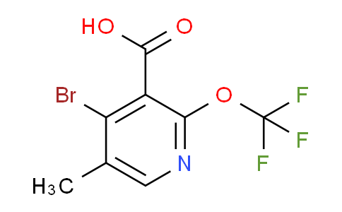 AM185826 | 1803465-70-4 | 4-Bromo-5-methyl-2-(trifluoromethoxy)pyridine-3-carboxylic acid
