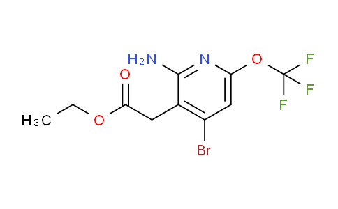 AM18583 | 1803677-44-2 | Ethyl 2-amino-4-bromo-6-(trifluoromethoxy)pyridine-3-acetate