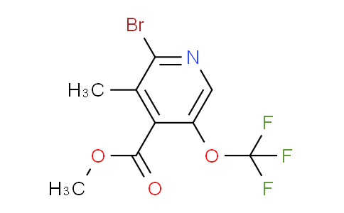 AM185832 | 1806223-87-9 | Methyl 2-bromo-3-methyl-5-(trifluoromethoxy)pyridine-4-carboxylate