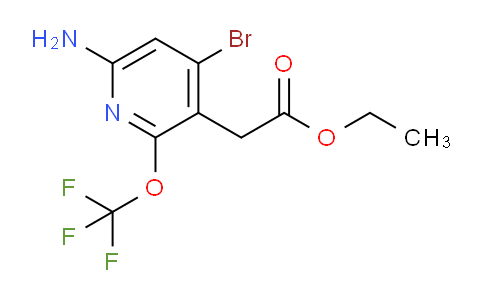 AM18584 | 1805934-57-9 | Ethyl 6-amino-4-bromo-2-(trifluoromethoxy)pyridine-3-acetate
