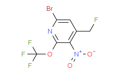 AM185843 | 1804599-57-2 | 6-Bromo-4-(fluoromethyl)-3-nitro-2-(trifluoromethoxy)pyridine