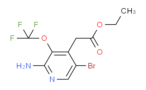 AM18585 | 1804021-04-2 | Ethyl 2-amino-5-bromo-3-(trifluoromethoxy)pyridine-4-acetate