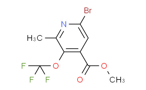 AM185851 | 1806087-80-8 | Methyl 6-bromo-2-methyl-3-(trifluoromethoxy)pyridine-4-carboxylate