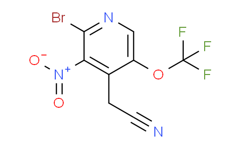 AM185853 | 1806125-18-7 | 2-Bromo-3-nitro-5-(trifluoromethoxy)pyridine-4-acetonitrile