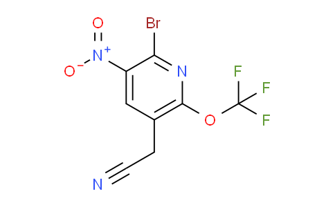 AM185855 | 1806200-18-9 | 2-Bromo-3-nitro-6-(trifluoromethoxy)pyridine-5-acetonitrile