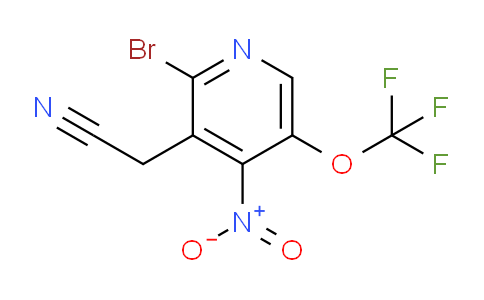 AM185857 | 1806085-03-9 | 2-Bromo-4-nitro-5-(trifluoromethoxy)pyridine-3-acetonitrile