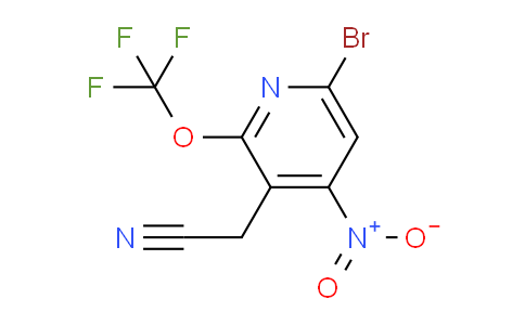 AM185859 | 1803612-55-6 | 6-Bromo-4-nitro-2-(trifluoromethoxy)pyridine-3-acetonitrile