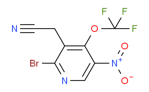 AM185861 | 1803637-30-0 | 2-Bromo-5-nitro-4-(trifluoromethoxy)pyridine-3-acetonitrile