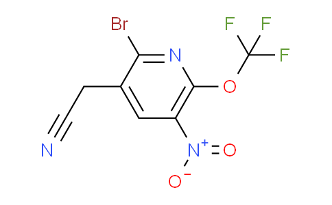 AM185863 | 1804653-14-2 | 2-Bromo-5-nitro-6-(trifluoromethoxy)pyridine-3-acetonitrile