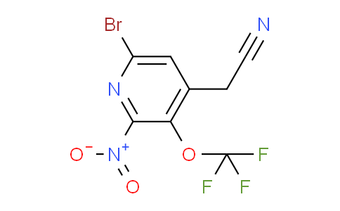 AM185867 | 1804580-73-1 | 6-Bromo-2-nitro-3-(trifluoromethoxy)pyridine-4-acetonitrile
