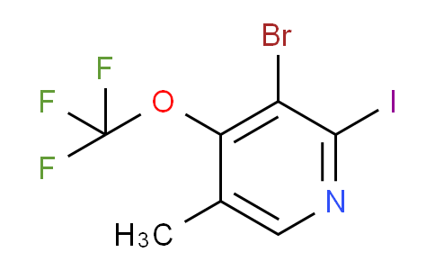 AM185870 | 1806112-96-8 | 3-Bromo-2-iodo-5-methyl-4-(trifluoromethoxy)pyridine