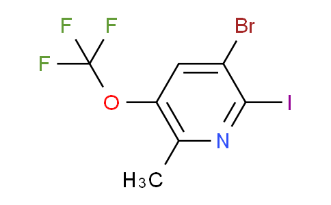AM185872 | 1804577-10-3 | 3-Bromo-2-iodo-6-methyl-5-(trifluoromethoxy)pyridine