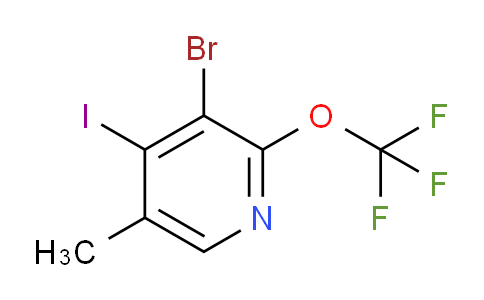 AM185874 | 1804652-73-0 | 3-Bromo-4-iodo-5-methyl-2-(trifluoromethoxy)pyridine