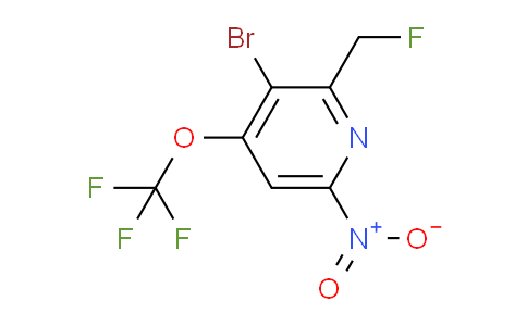 AM185876 | 1806142-75-5 | 3-Bromo-2-(fluoromethyl)-6-nitro-4-(trifluoromethoxy)pyridine