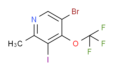 AM185878 | 1804593-91-6 | 5-Bromo-3-iodo-2-methyl-4-(trifluoromethoxy)pyridine