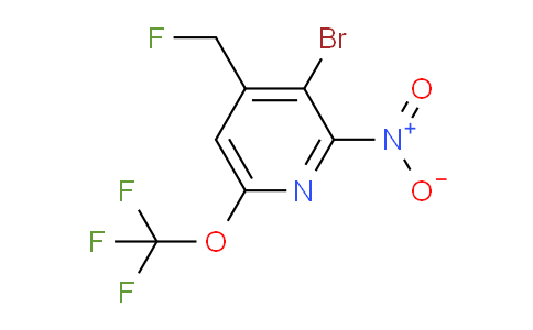 AM185879 | 1803998-19-7 | 3-Bromo-4-(fluoromethyl)-2-nitro-6-(trifluoromethoxy)pyridine