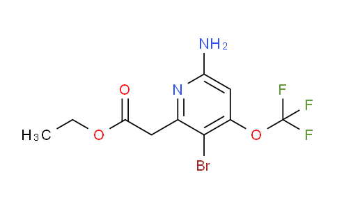 AM18588 | 1803530-35-9 | Ethyl 6-amino-3-bromo-4-(trifluoromethoxy)pyridine-2-acetate