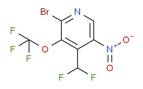 AM185880 | 1803915-46-9 | 2-Bromo-4-(difluoromethyl)-5-nitro-3-(trifluoromethoxy)pyridine