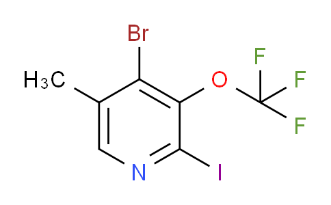AM185881 | 1806113-16-5 | 4-Bromo-2-iodo-5-methyl-3-(trifluoromethoxy)pyridine
