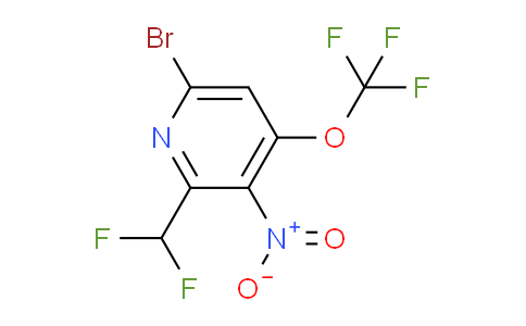 AM185888 | 1806199-77-8 | 6-Bromo-2-(difluoromethyl)-3-nitro-4-(trifluoromethoxy)pyridine