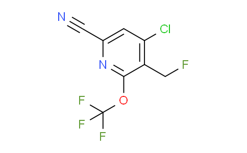 AM185912 | 1804631-99-9 | 4-Chloro-6-cyano-3-(fluoromethyl)-2-(trifluoromethoxy)pyridine