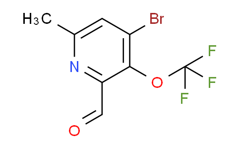 AM185918 | 1804571-41-2 | 4-Bromo-6-methyl-3-(trifluoromethoxy)pyridine-2-carboxaldehyde