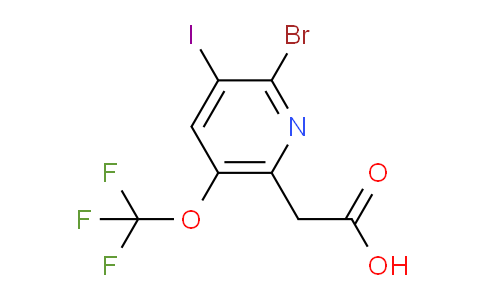 AM185928 | 1806128-22-2 | 2-Bromo-3-iodo-5-(trifluoromethoxy)pyridine-6-acetic acid