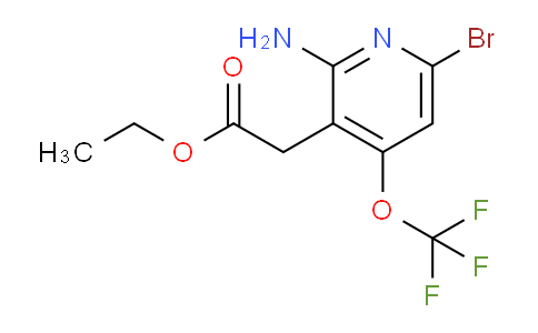 AM18593 | 1804586-34-2 | Ethyl 2-amino-6-bromo-4-(trifluoromethoxy)pyridine-3-acetate