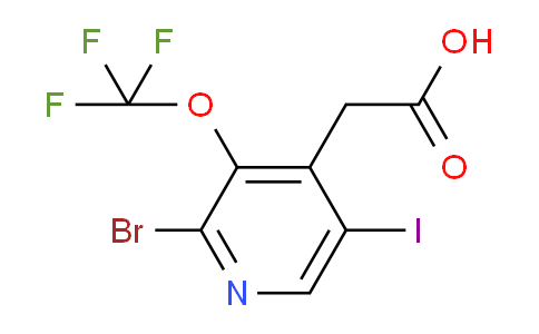 AM185934 | 1803990-64-8 | 2-Bromo-5-iodo-3-(trifluoromethoxy)pyridine-4-acetic acid