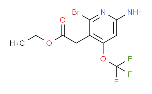 AM18594 | 1804528-26-4 | Ethyl 6-amino-2-bromo-4-(trifluoromethoxy)pyridine-3-acetate