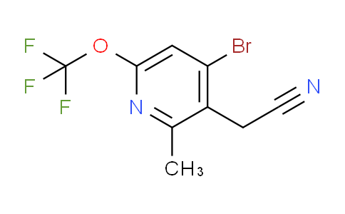 AM185942 | 1806222-76-3 | 4-Bromo-2-methyl-6-(trifluoromethoxy)pyridine-3-acetonitrile