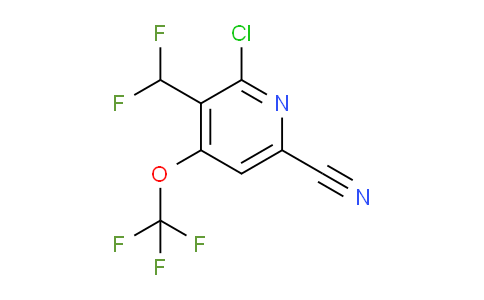 AM185943 | 1803639-02-2 | 2-Chloro-6-cyano-3-(difluoromethyl)-4-(trifluoromethoxy)pyridine