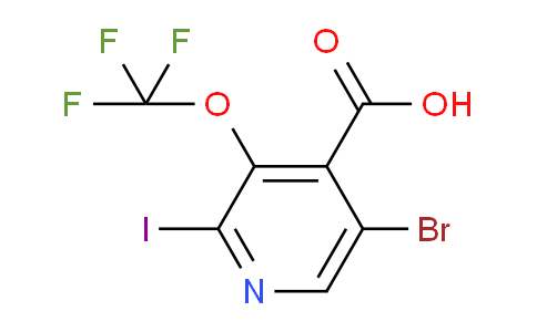 AM185944 | 1803969-70-1 | 5-Bromo-2-iodo-3-(trifluoromethoxy)pyridine-4-carboxylic acid