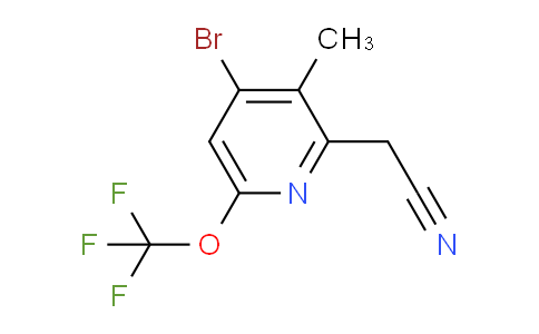 AM185947 | 1803954-02-0 | 4-Bromo-3-methyl-6-(trifluoromethoxy)pyridine-2-acetonitrile
