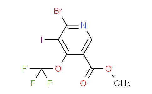 AM185950 | 1803948-79-9 | Methyl 2-bromo-3-iodo-4-(trifluoromethoxy)pyridine-5-carboxylate