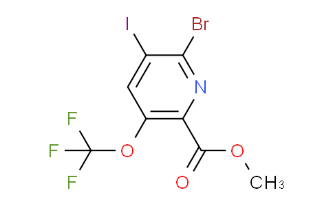 AM185952 | 1803969-72-3 | Methyl 2-bromo-3-iodo-5-(trifluoromethoxy)pyridine-6-carboxylate