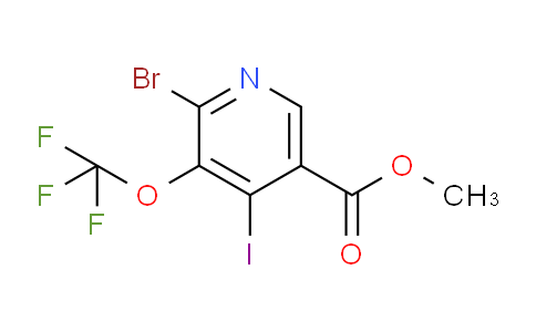AM185954 | 1804649-66-8 | Methyl 2-bromo-4-iodo-3-(trifluoromethoxy)pyridine-5-carboxylate