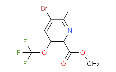 AM185972 | 1804595-49-0 | Methyl 3-bromo-2-iodo-5-(trifluoromethoxy)pyridine-6-carboxylate
