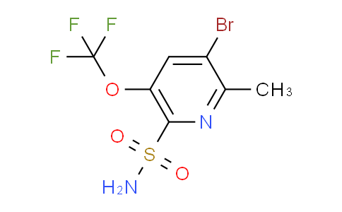 AM185991 | 1806089-21-3 | 3-Bromo-2-methyl-5-(trifluoromethoxy)pyridine-6-sulfonamide