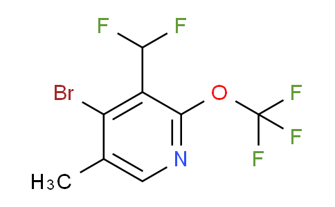 AM185994 | 1803949-67-8 | 4-Bromo-3-(difluoromethyl)-5-methyl-2-(trifluoromethoxy)pyridine