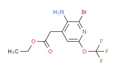 AM18601 | 1803919-16-5 | Ethyl 3-amino-2-bromo-6-(trifluoromethoxy)pyridine-4-acetate