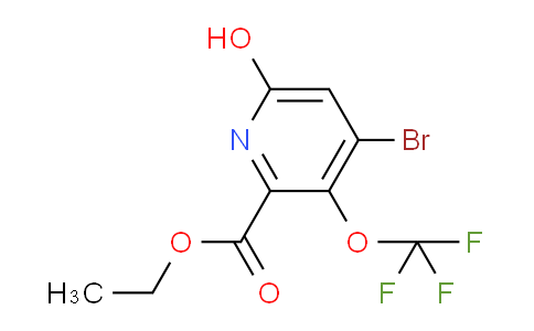 AM186027 | 1806239-31-5 | Ethyl 4-bromo-6-hydroxy-3-(trifluoromethoxy)pyridine-2-carboxylate