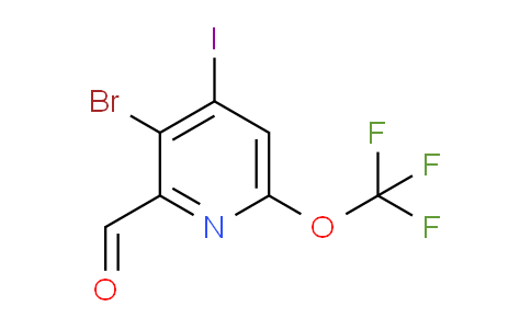 AM186028 | 1806222-75-2 | 3-Bromo-4-iodo-6-(trifluoromethoxy)pyridine-2-carboxaldehyde