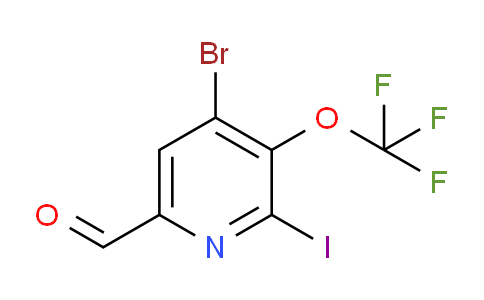 AM186035 | 1806222-80-9 | 4-Bromo-2-iodo-3-(trifluoromethoxy)pyridine-6-carboxaldehyde