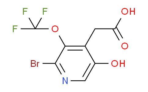 AM186051 | 1804605-32-0 | 2-Bromo-5-hydroxy-3-(trifluoromethoxy)pyridine-4-acetic acid
